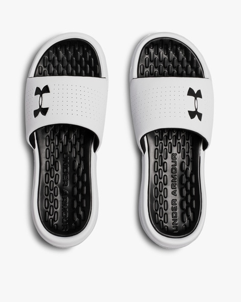 Under armour men's playmaker fixed strap slides new arrivals