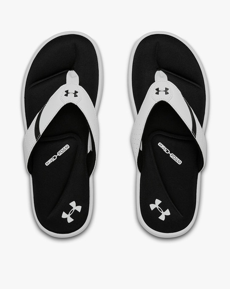 Under armour store ignite flip flops