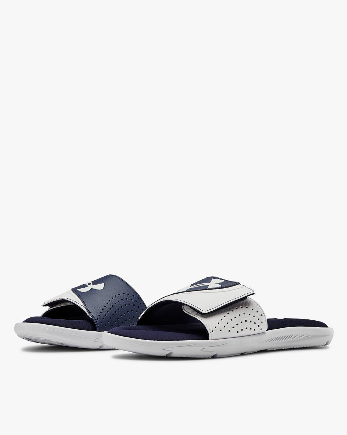under armour slides blue