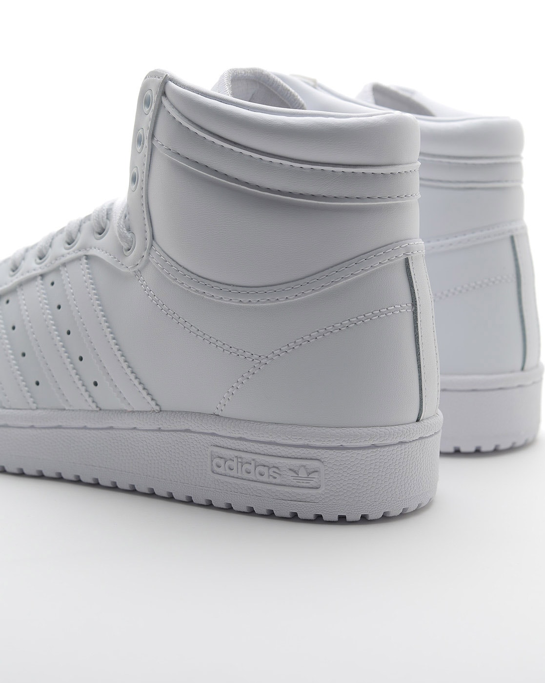 White Adidas High Ankle Shoes | vlr.eng.br