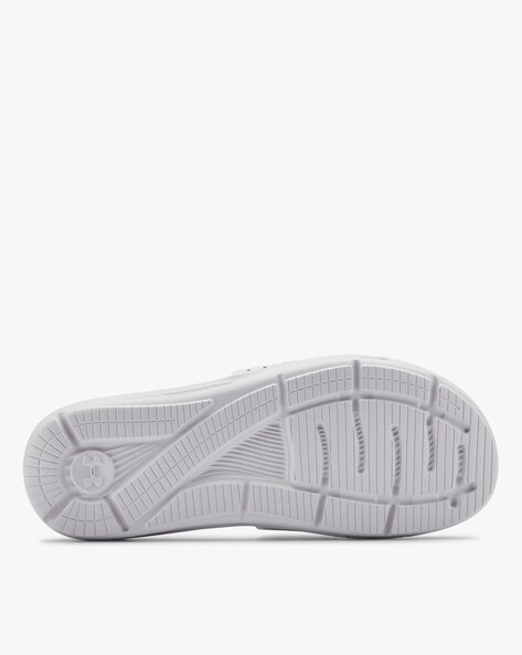 Buy White Black Sandals for Men by Under Armour Online Ajio