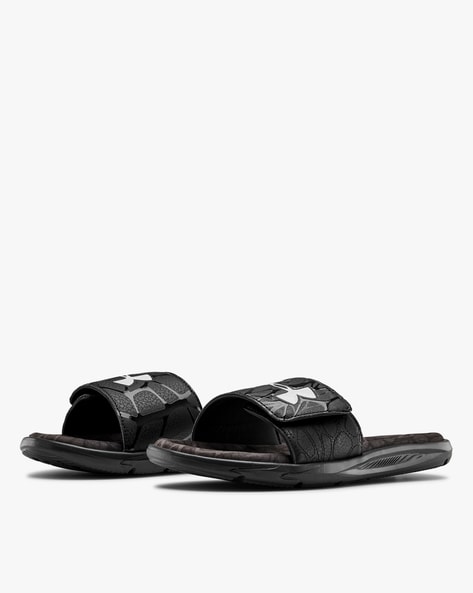 Black Sandals for Men by Under Armour 