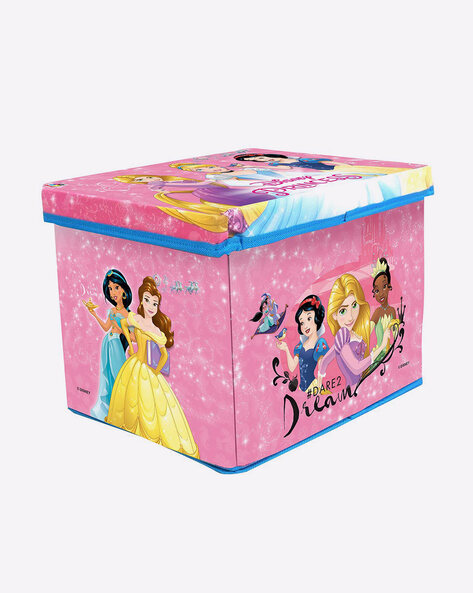 Multicoloured Action Figurines, Disney Princess Foldable Storage Box