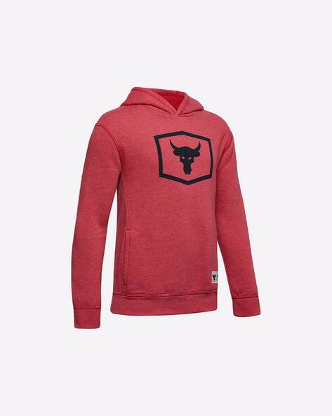 Buy Red Sweatshirts Hoodie for Boys by Under Armour Online