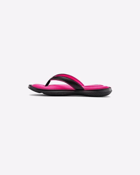 Thong-Strap Flip-Flops with Branding