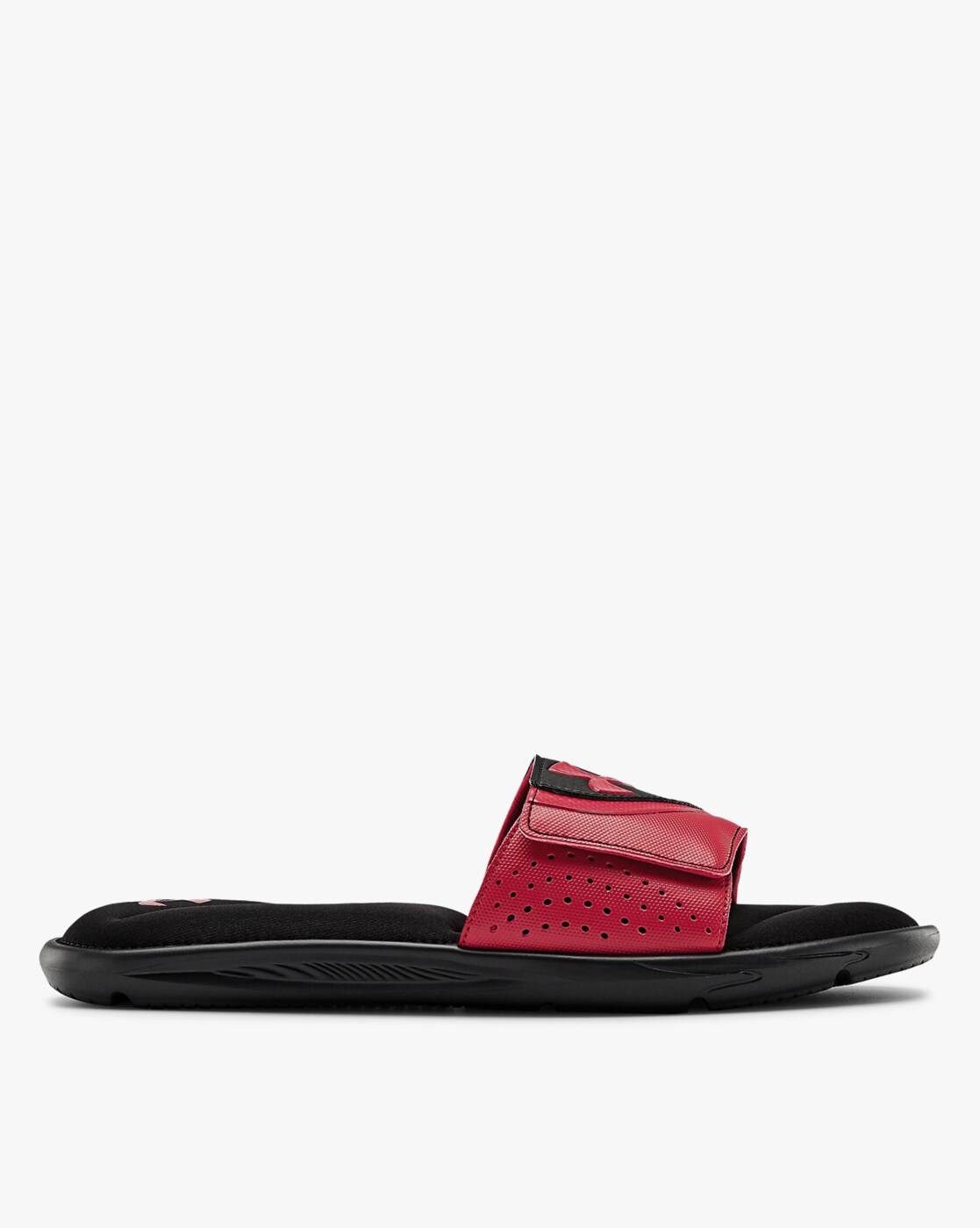 Under armour slides cheap red