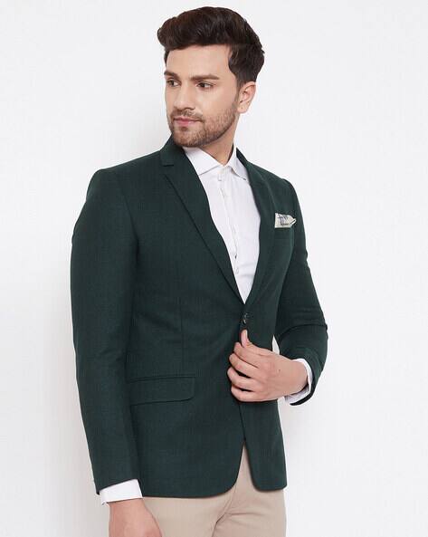 olive green blazer