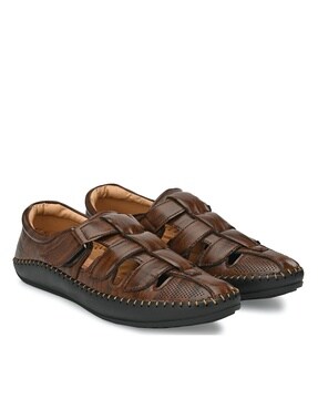 afrojack sandals with velcro fastening
