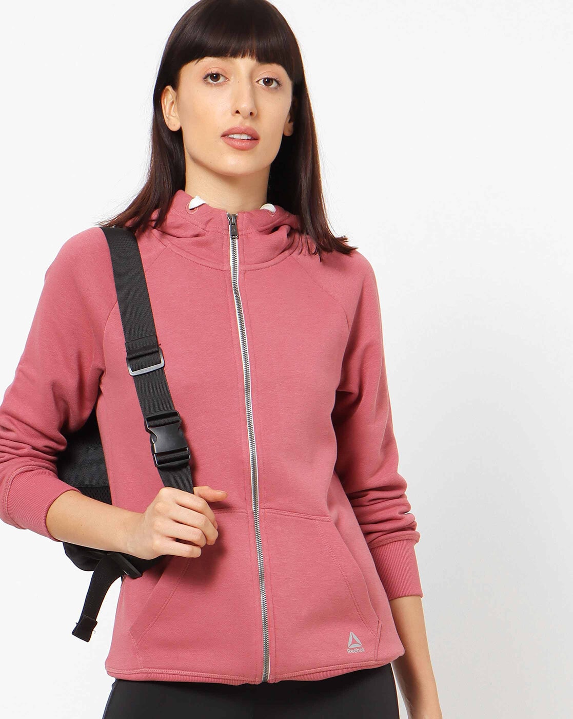 pink reebok sweatshirt