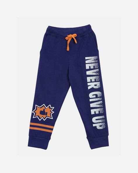 boys navy tracksuit pants