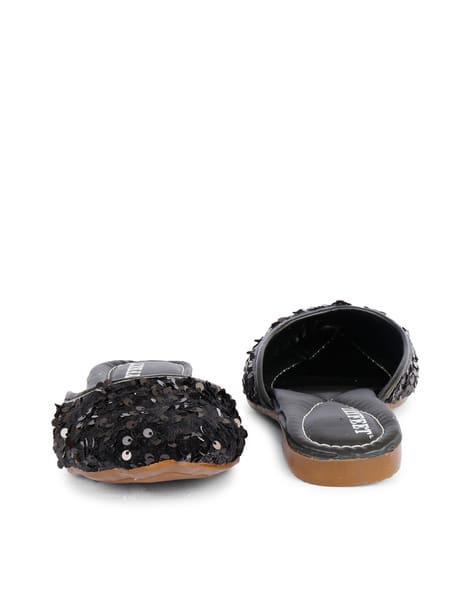 Slip-On Mules with Embellishments (Image - 3)