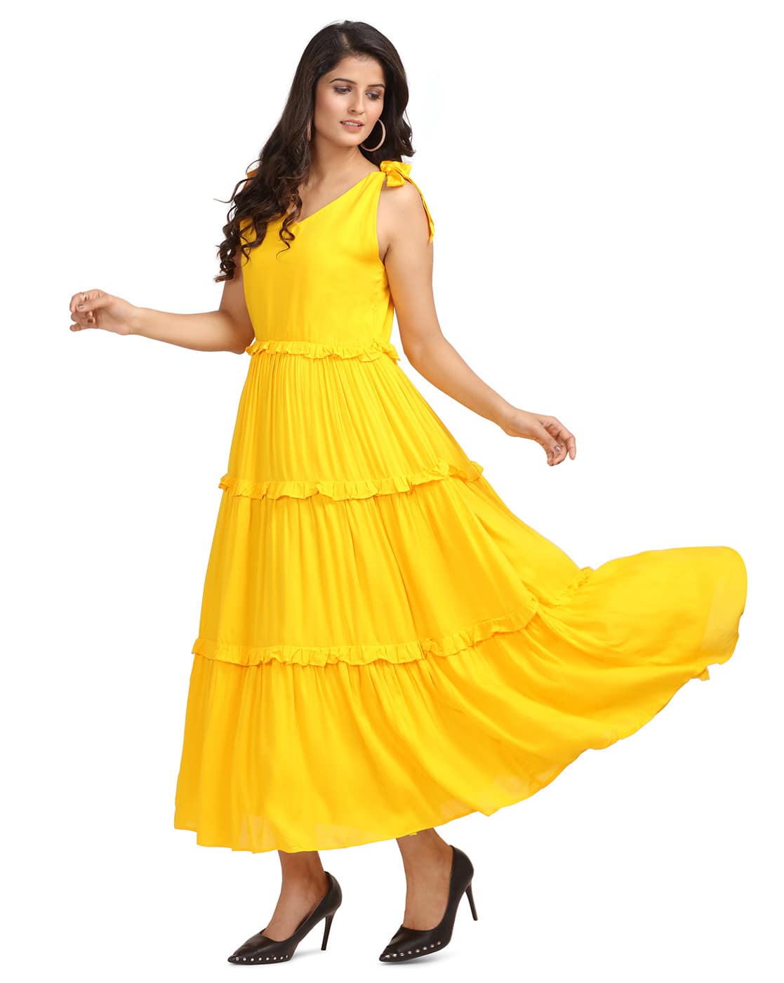 smart yellow dresses