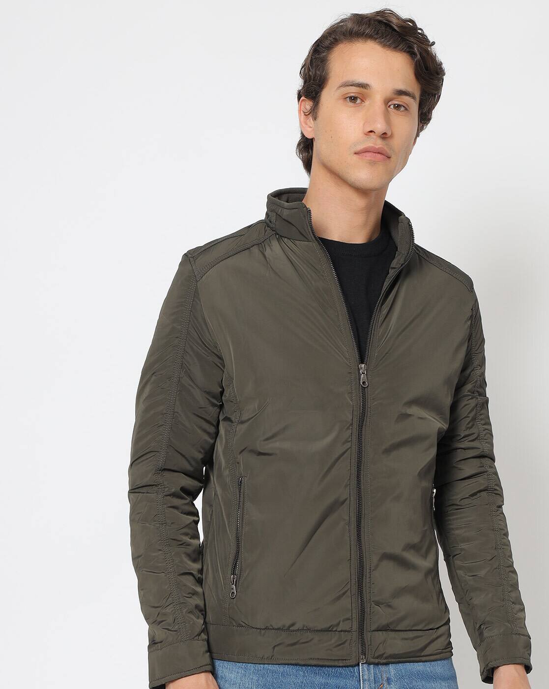 garage bomber jacket