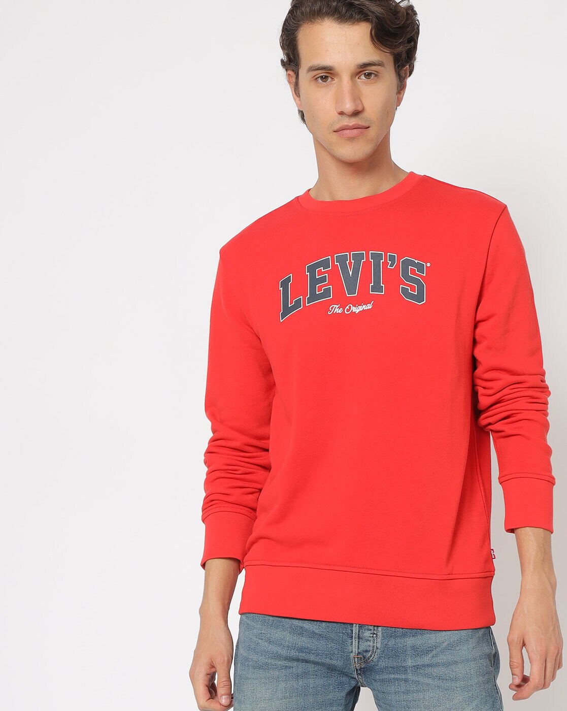 Buy Red Sweatshirt & Hoodies for Men by LEVIS Online 