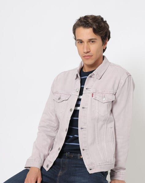 levis purple denim jacket