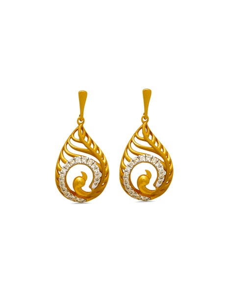 Buy Gold Earrings for Women by Fabula Online | Ajio.com