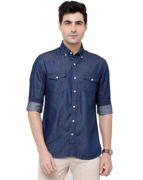 denim full sleeve shirt