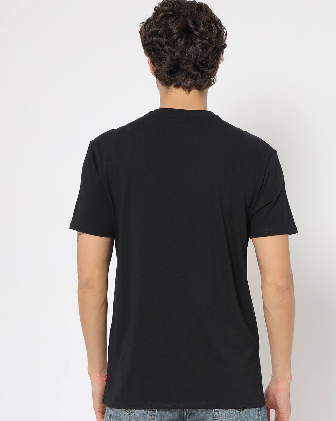 Buy Black Tshirts for Men by LEVIS 
