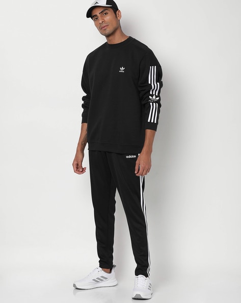 tak skal du have Post gør det fladt Buy Black Sweatshirt & Hoodies for Men by Adidas Originals Online | Ajio.com