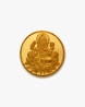 1G 24 KT 995 Yellow Gold Ganesh Om Coin