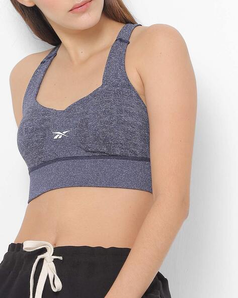 Reebok Heathered Minimiser Sports Bra