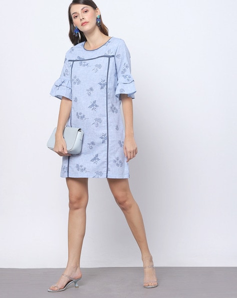 Buy Blue Dresses for Women by Outryt Online
