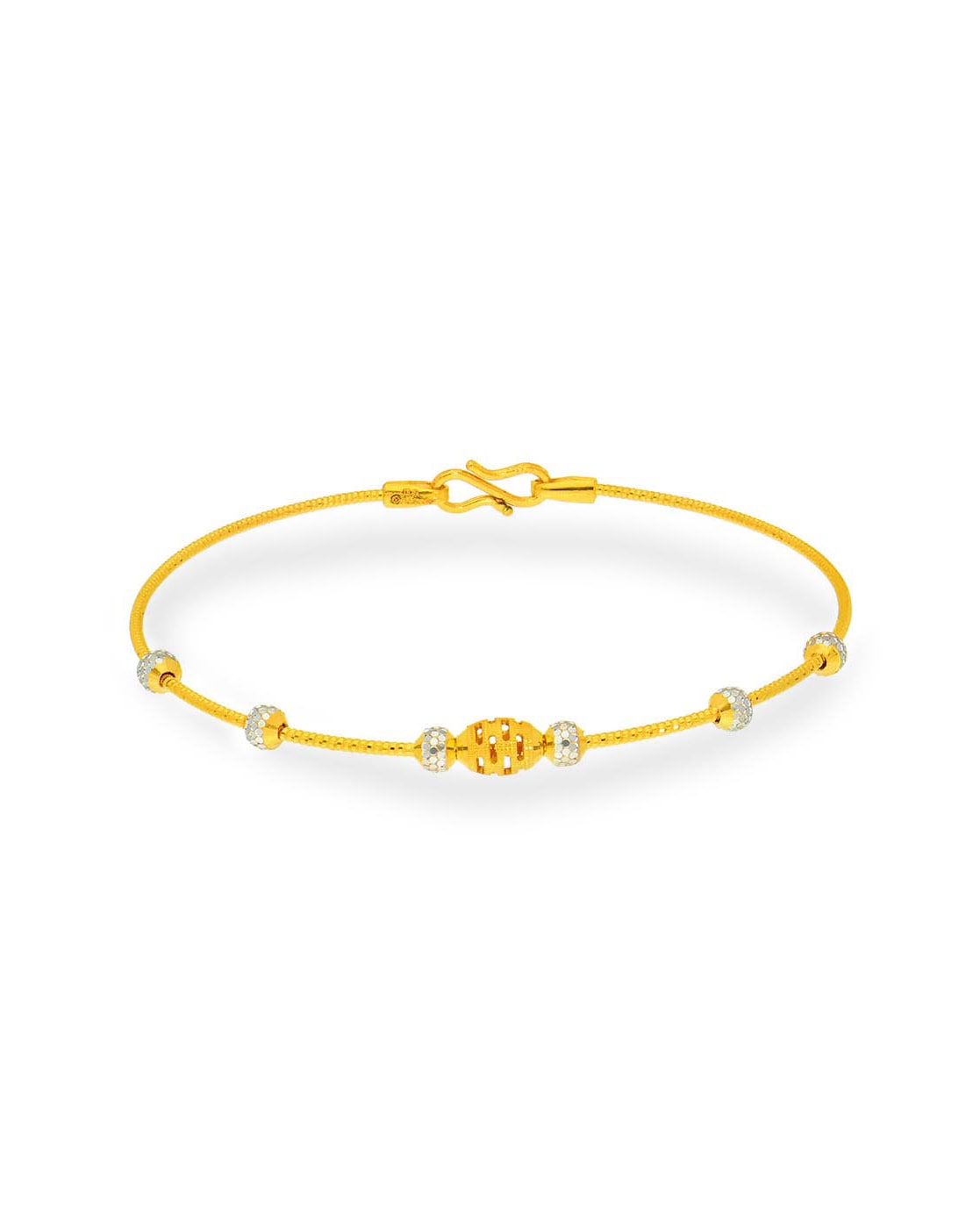 18 Carat Gold Bracelet Reliance Jewels - Get Best Price from Manufacturers  & Suppliers in India