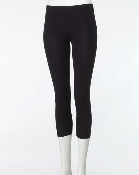 Women's Black Leggings| Organic Cotton | Stretchery