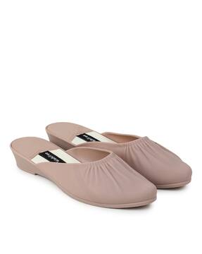 womens flat slip on sandals