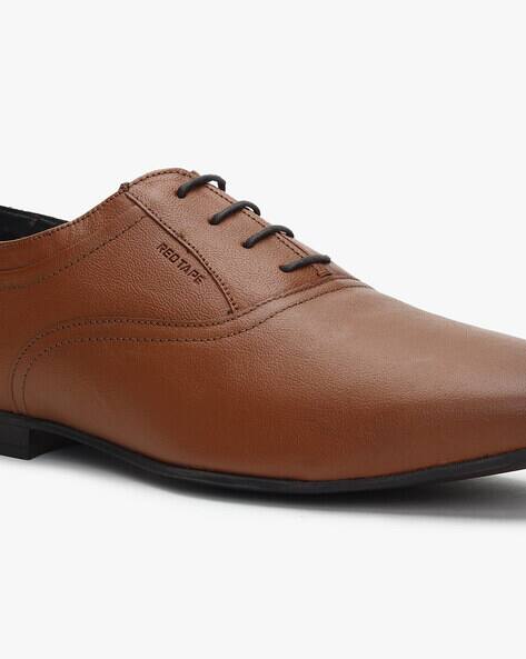Tan Formal Shoes for Men by RED TAPE 