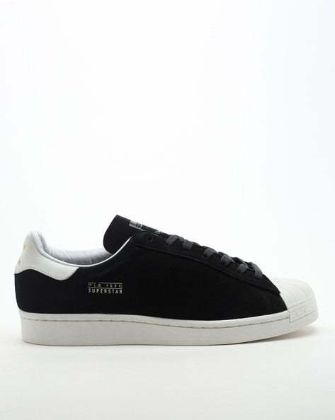 pure black casual shoes
