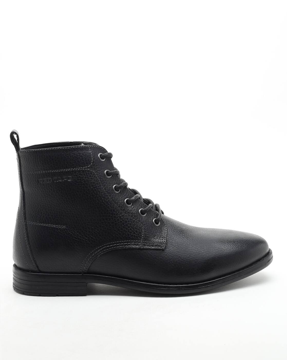 Buy Black Boots for Men by RED TAPE 