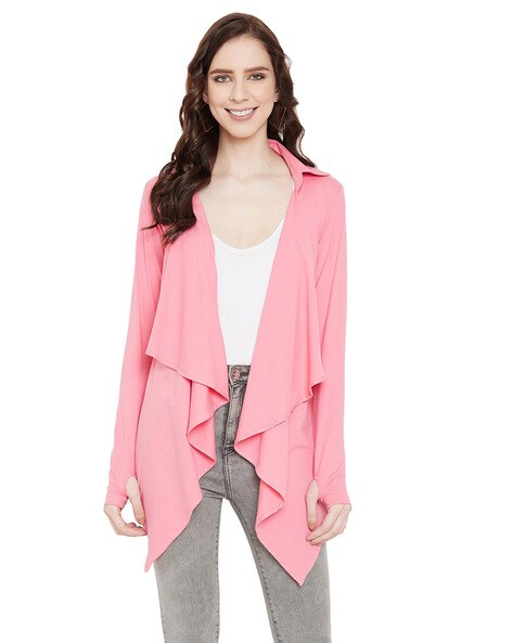 light pink shrug