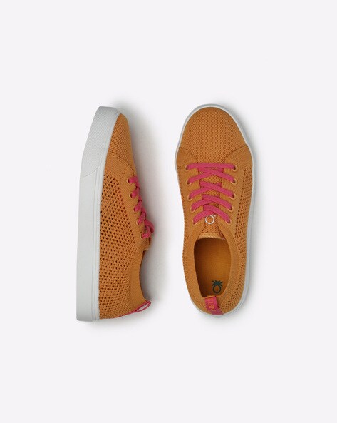 mustard yellow sneakers