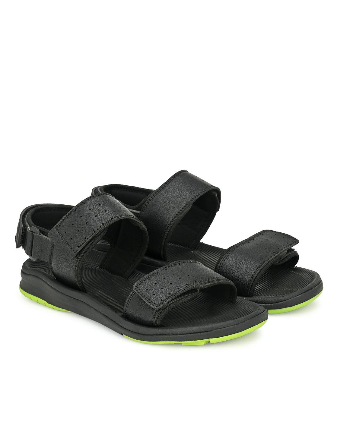 Buy Black Sandals for Men by AFROJACK Online | Ajio.com