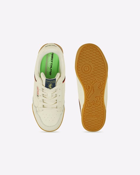 red tape off white sneakers