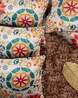 Set of 5 Floral Square Cushion Covers