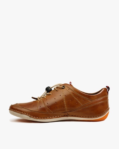 Flash Panelled Lace-Up Shoes