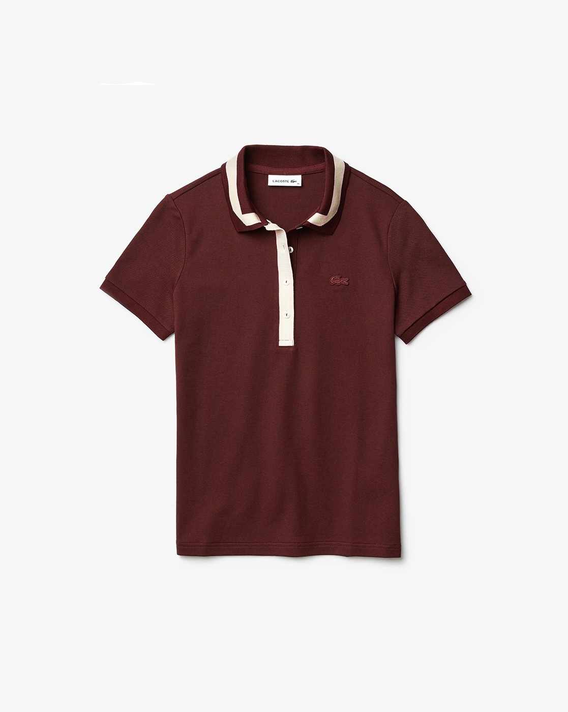 Buy Maroon Tshirts for Women by Lacoste 