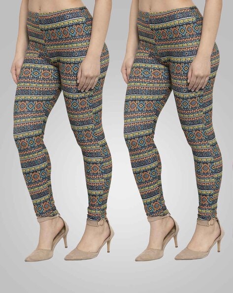 Buy Cow Print Leggings Online In India -  India