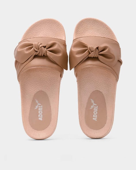 Buy Nude Flip Flop Slippers for Women by ADORLY Online