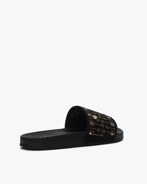 Embellished Slip-On Sliders (Image - 3)