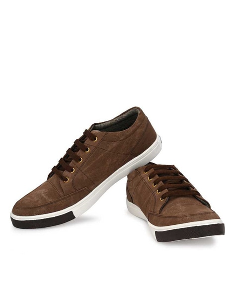 brown casual shoes without laces