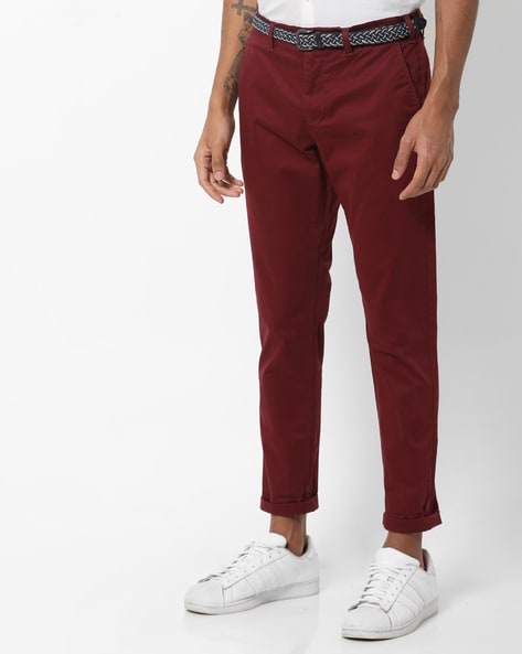 wine chinos mens