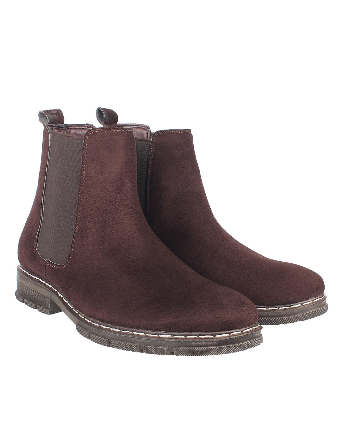 Buy Maroon Boots for Men by VARDHRA 