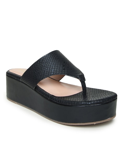 Black flatform sandals new arrivals