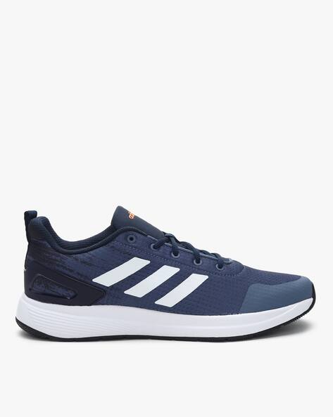 adidas blue sports shoes