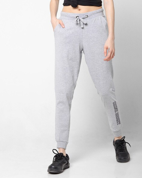 grey drawstring joggers