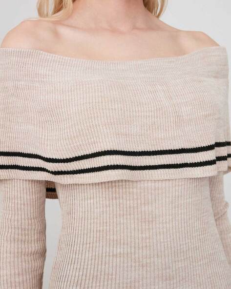 Off the shoulder sweater 2025 hollister