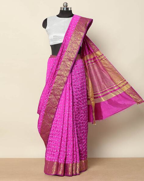 Bandhej Saree - Shop Bandhani Saree Online | SALE | Me99